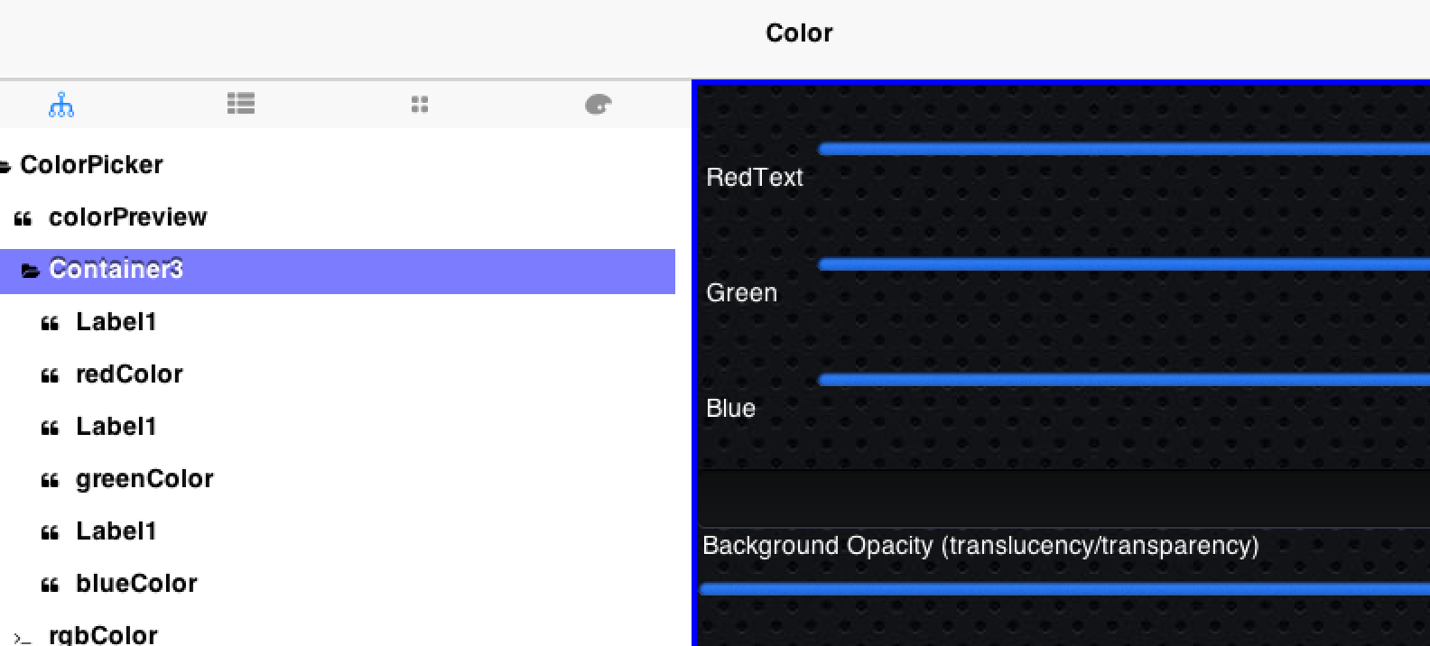 GUI Builder Walkthru
