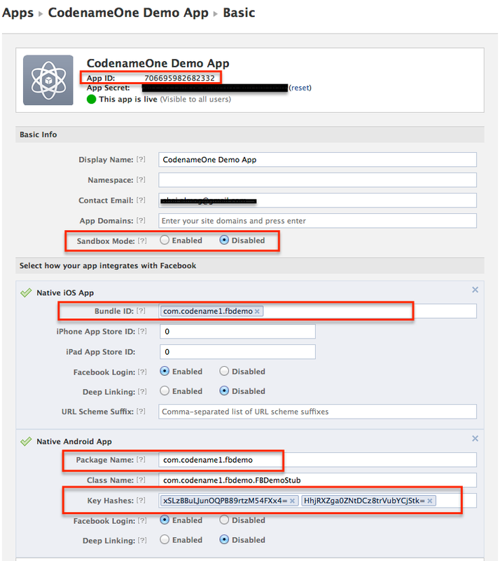 Using The New Facebook API